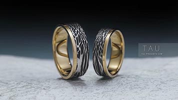 Удобные обручальные кольца